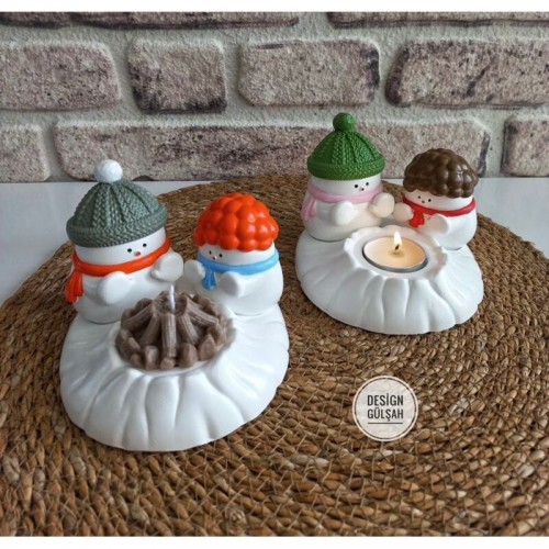 Sevgili Büst Biblo Silikon Kalıbı